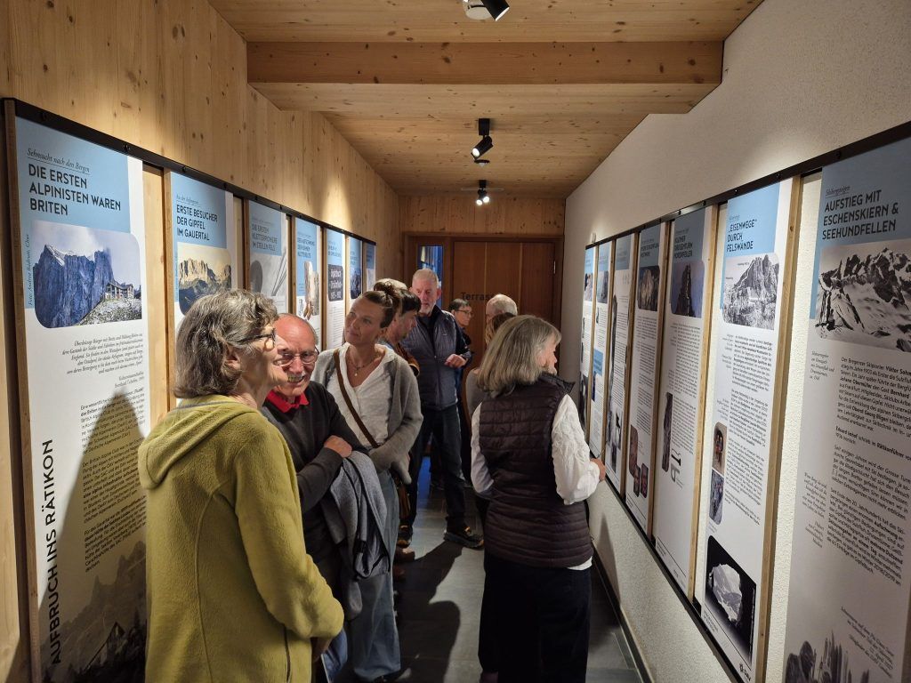 Bergpioniere im Rätikon: Ausstellungseröffnung auf der Lindauer Hütte