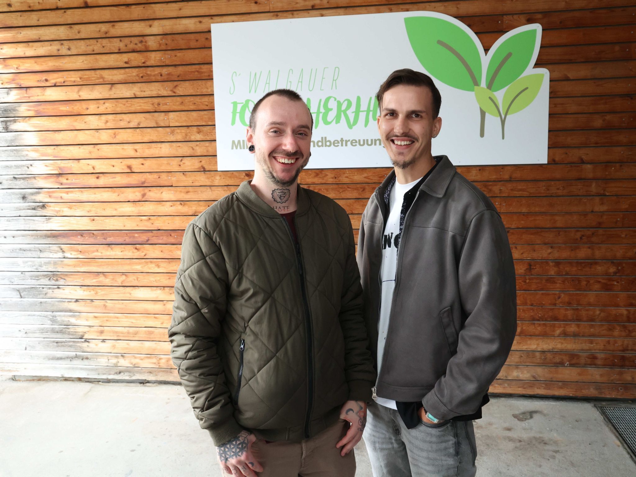 Lucas Hofer und Ismir Vikic (beide