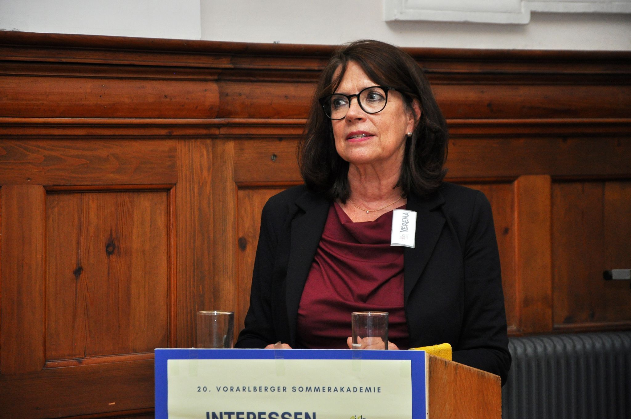 Initiatorin Verena Chlumetzky-Schmid freute sich über das große Interesse an der Sommerakademie.