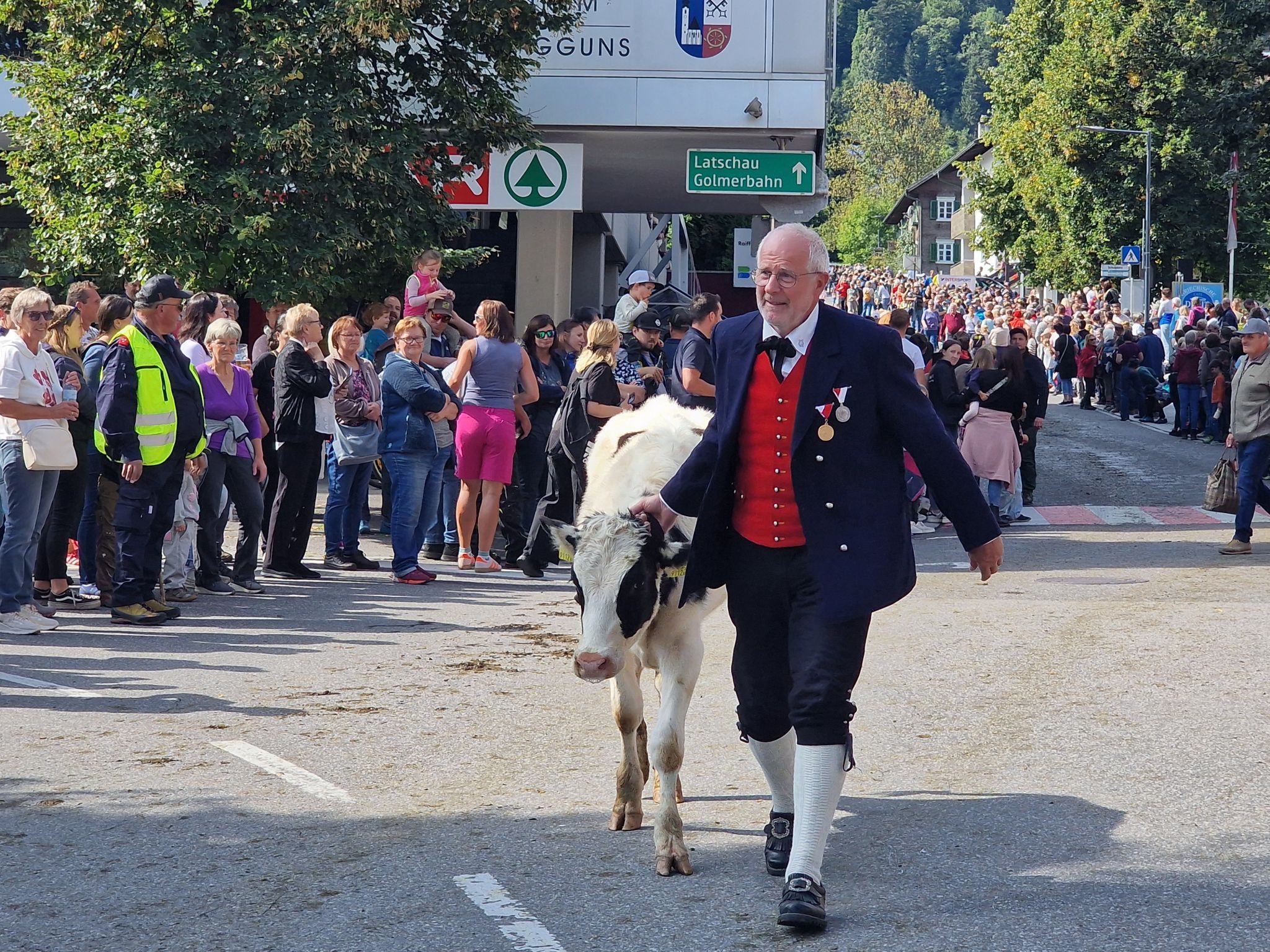 Impressionen von Alpabtrieb der vier Alpen in Tschagguns. (Bildergalerie)
