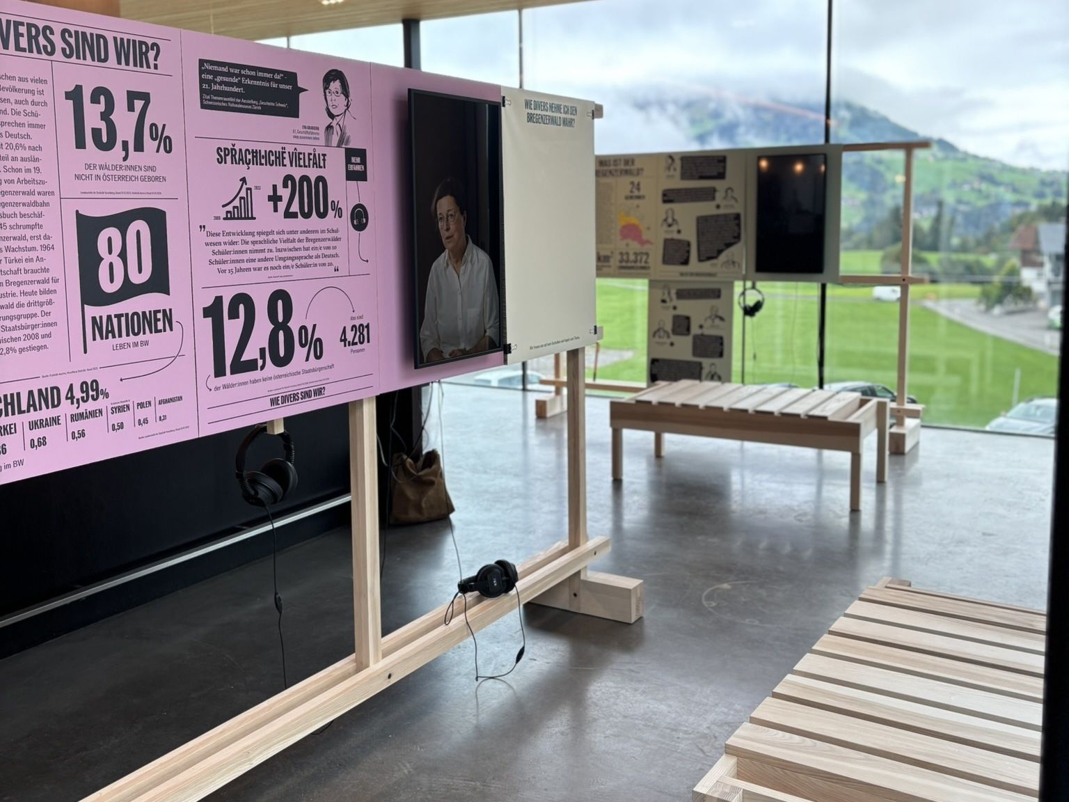 Die Wanderausstellung gastiert im Café Stopp und ist jeweils am Donnerstagnachmittag und Sonntagnachmittag geöffnet.