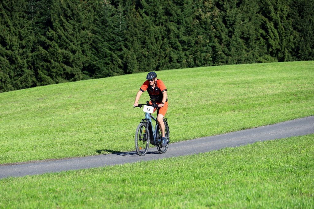 Andi Kresser (Bgmst Hörbranz) auf dem Weg ins Ziel