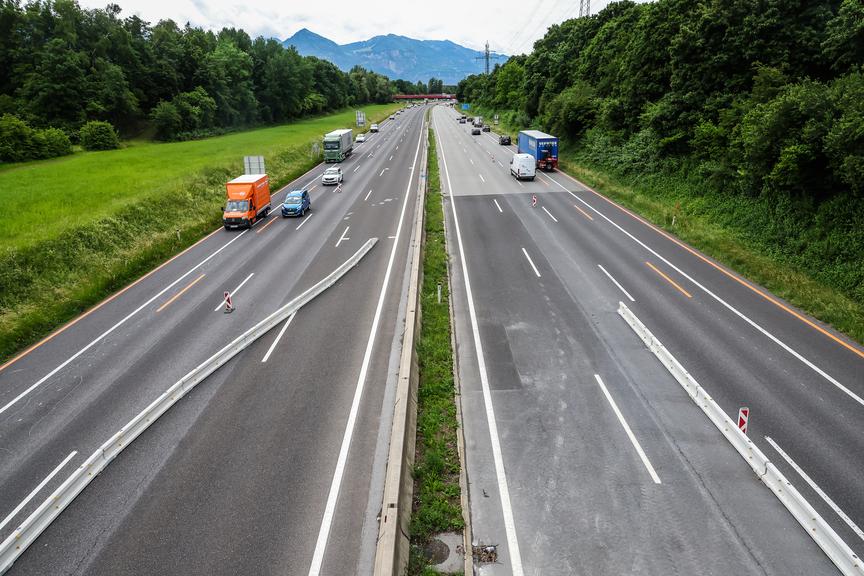 A14: Eine Baustelle verschwunden, zwei weitere brauchen noch einen Monat