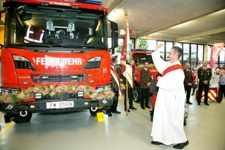 Großer Festtag für Feuerwehr Rankweil