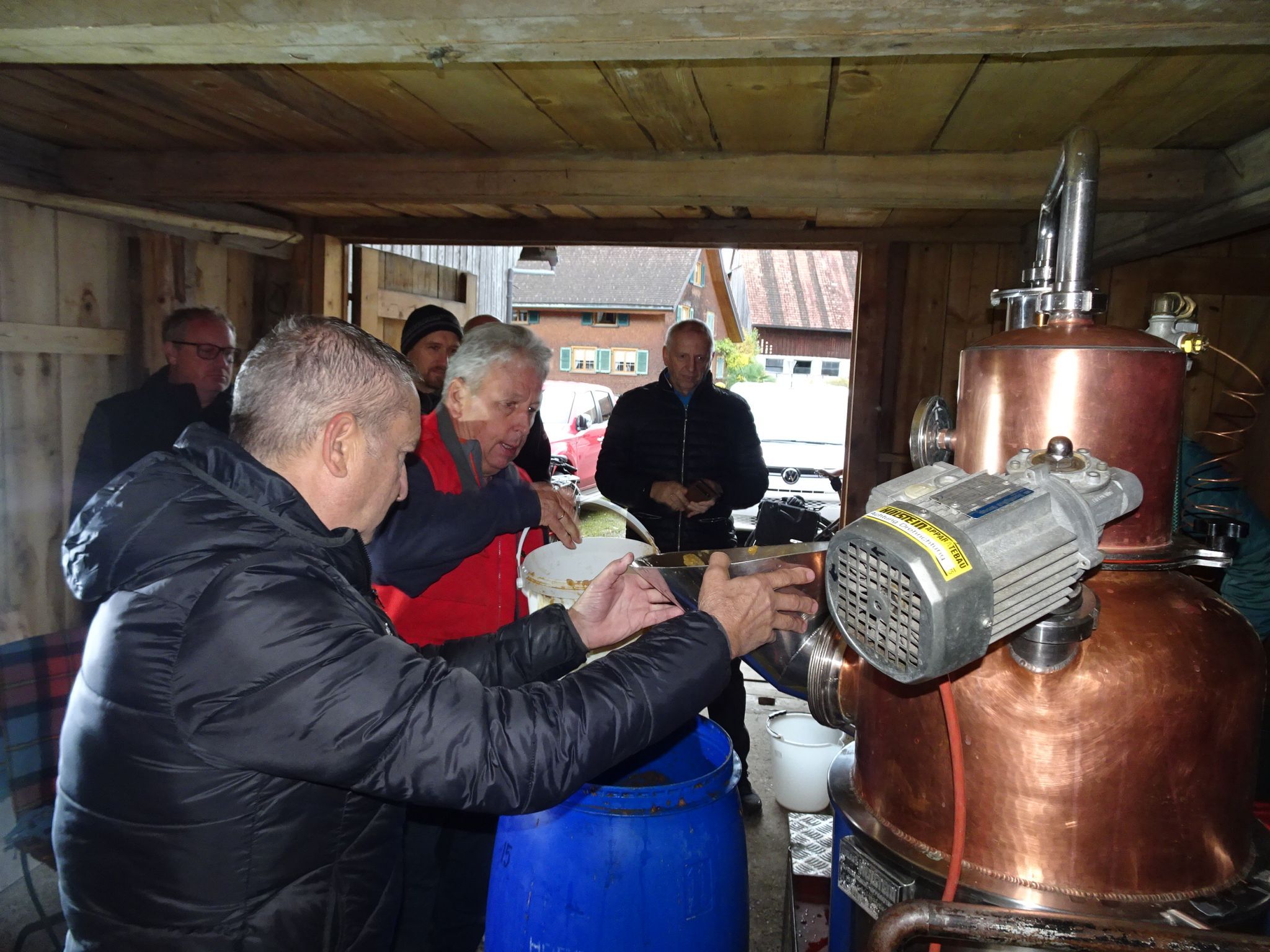 Alle waren mit vollem Einsatz bei der Sache.