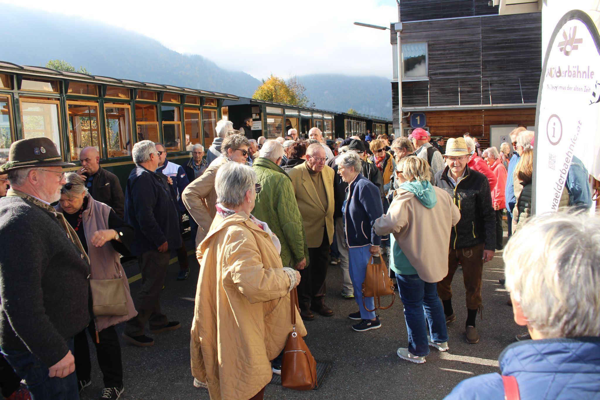 Volles Haus auf dem Gallomat.
