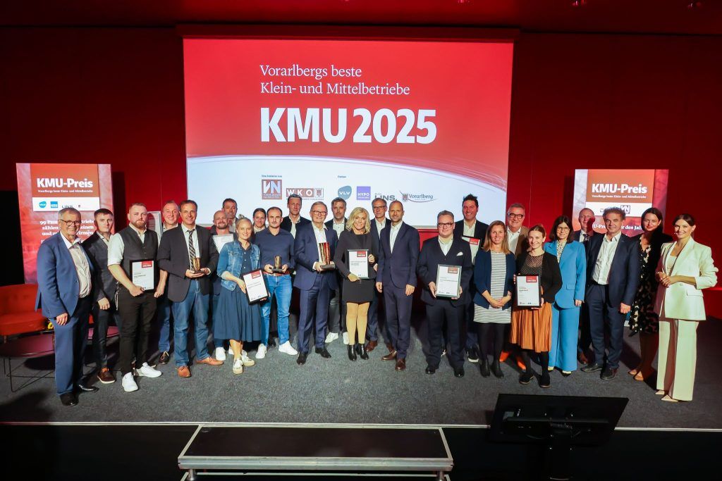 Ausgezeichnet: KMU sind die starke Basis des Standortes Vorarlberg