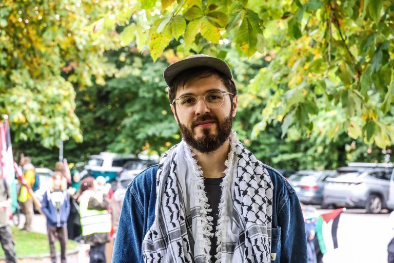 600 Menschen demonstrieren für Palästina in Bregenz