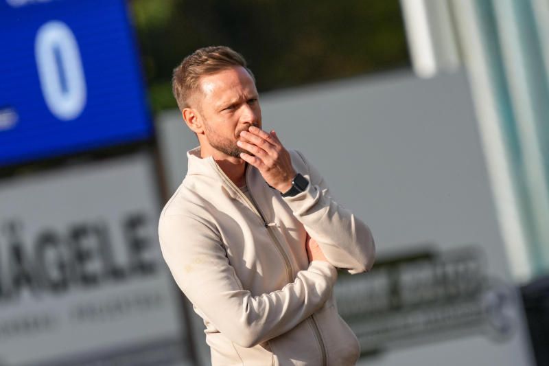 Wolfurt Trainer Jürgen Maccani. 