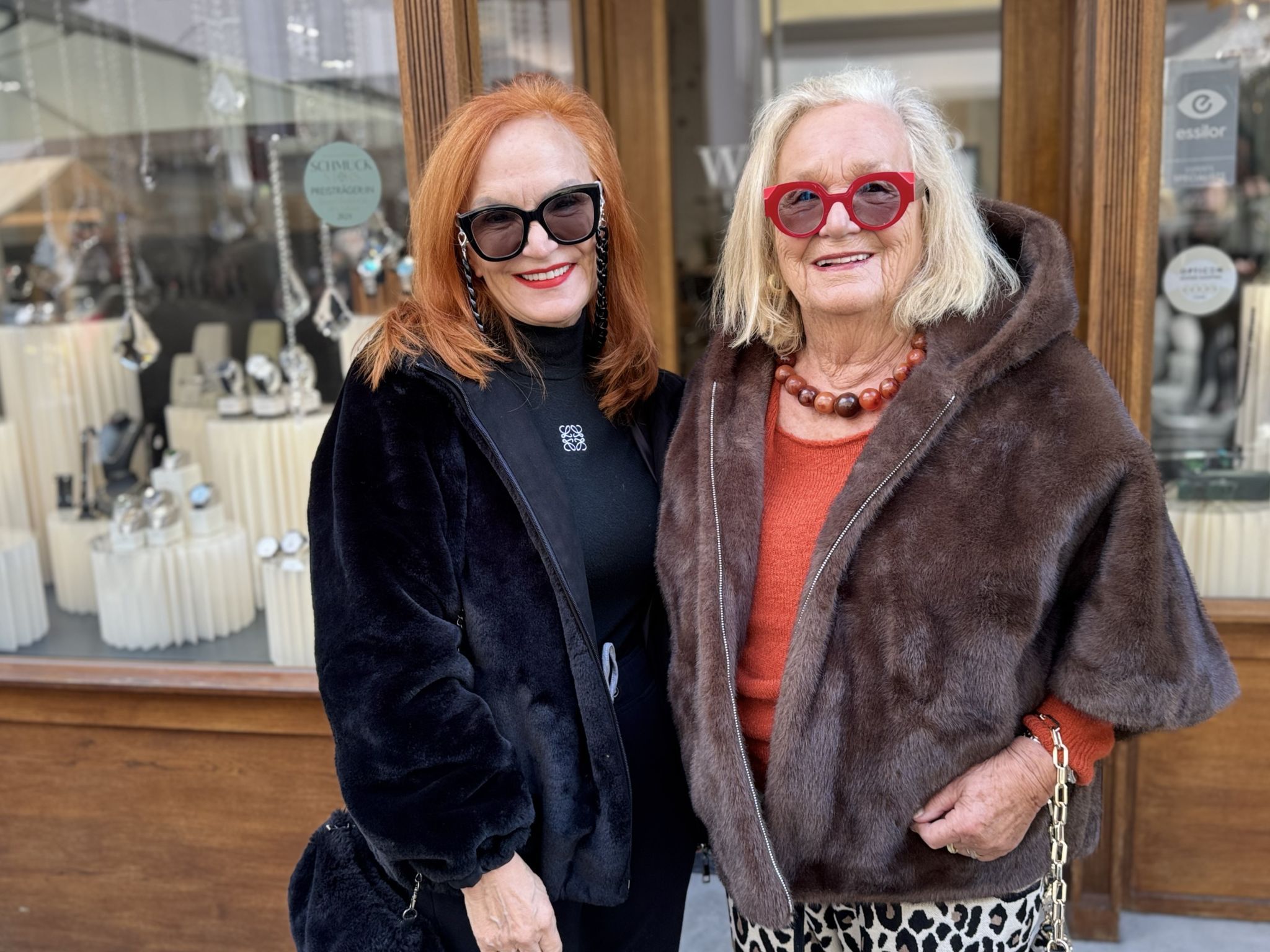 Andrea und Ilse Fenkart feierten mit.