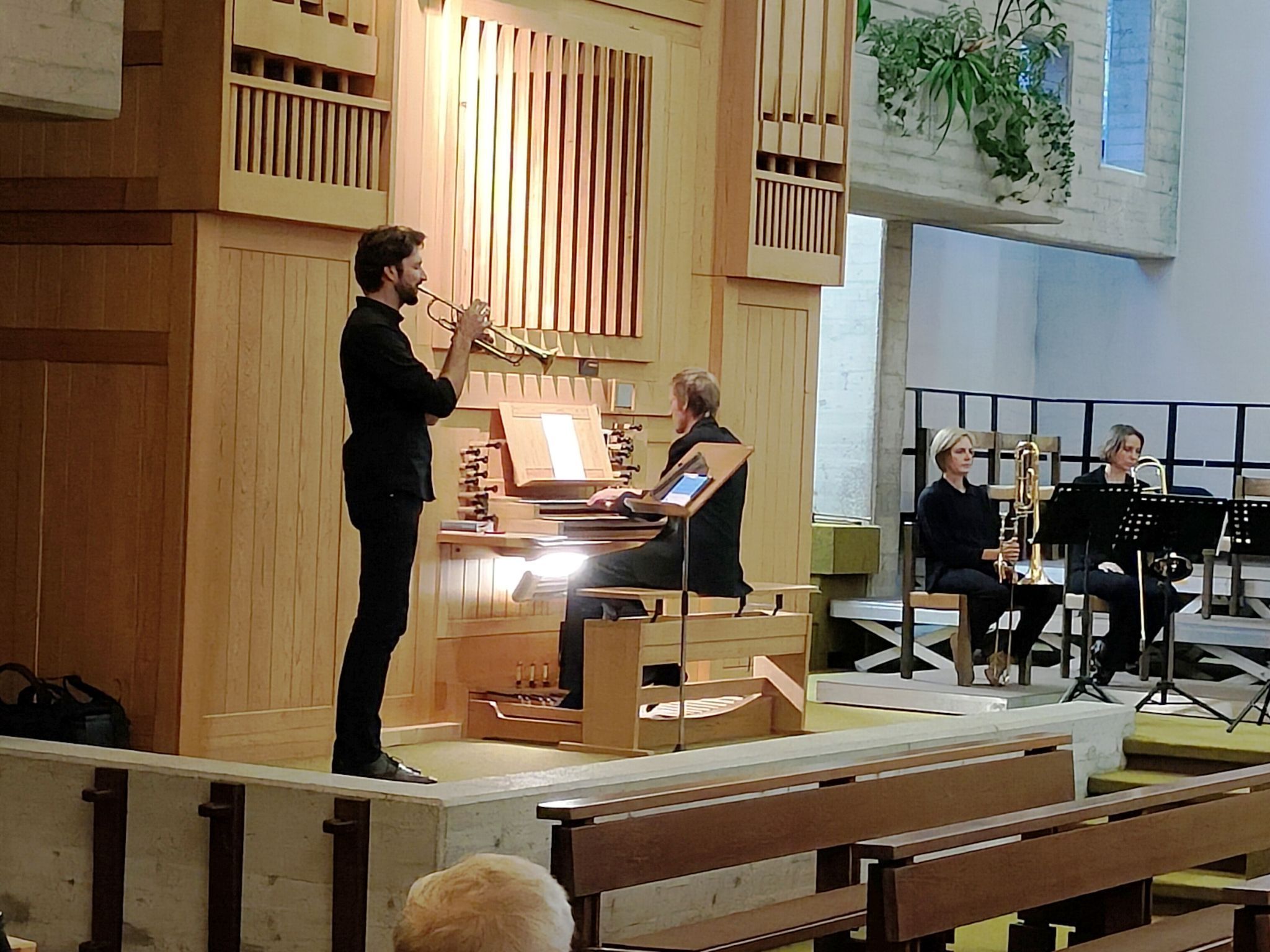 Für Oscar Petersons „Hymn to freedom“ wurden Christian und Philipp Sonderegger gefeiert.