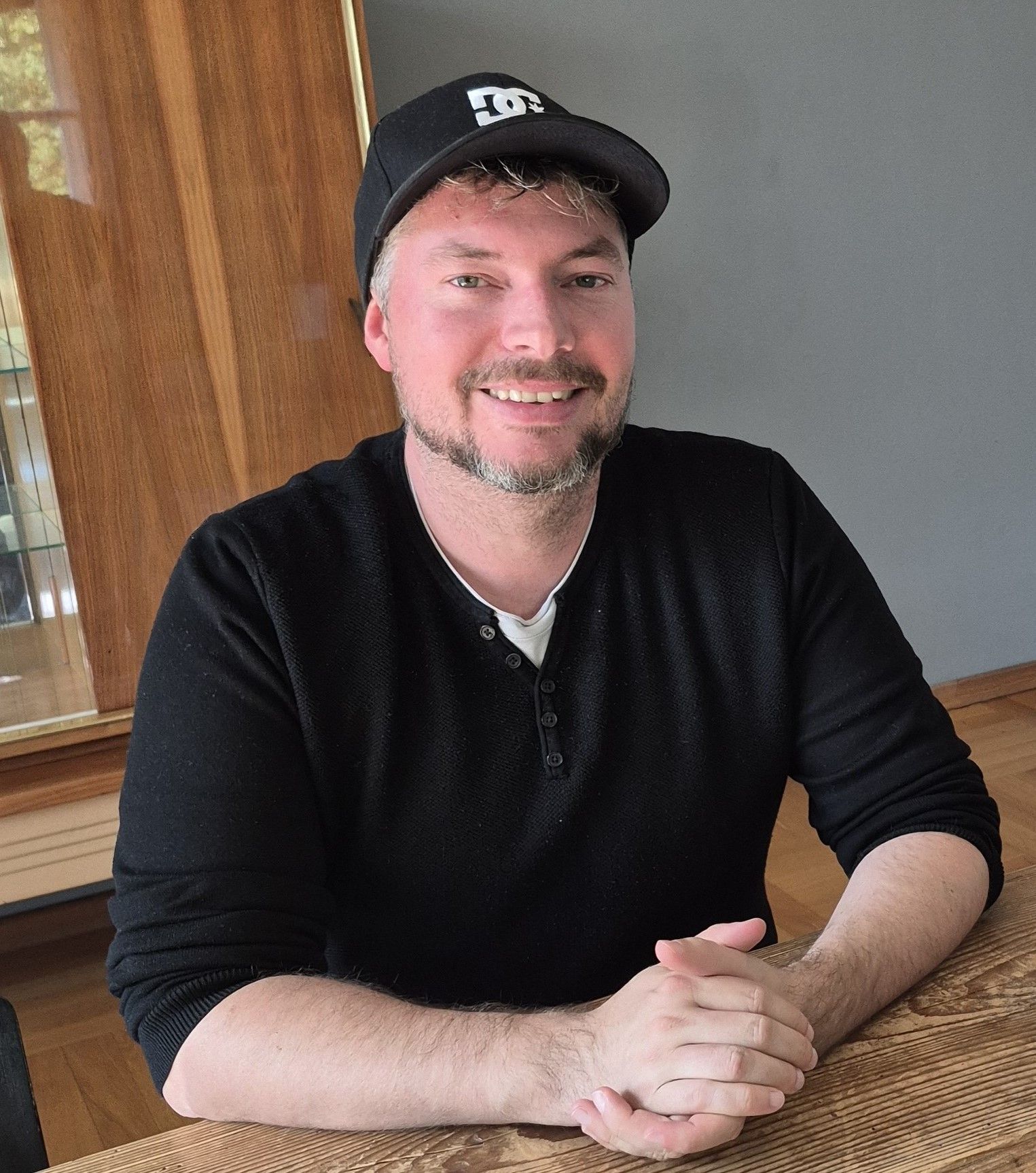 Wenn seine Arbeiten einen Wow-Effekt erreicht haben, dann lächelt auch der sonst ernste Vincent.    