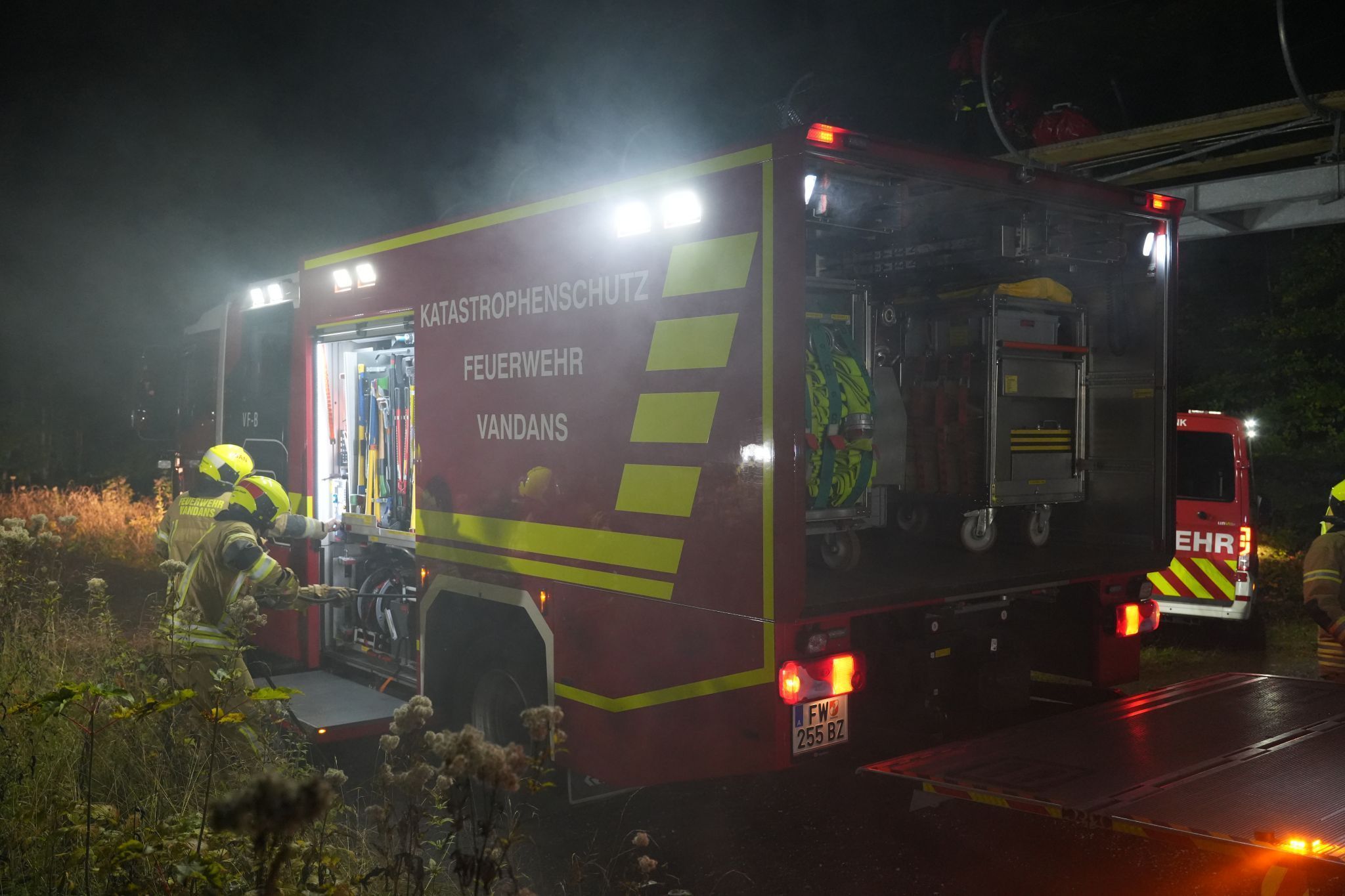 Großübung in Vandans (Bildergalerie)