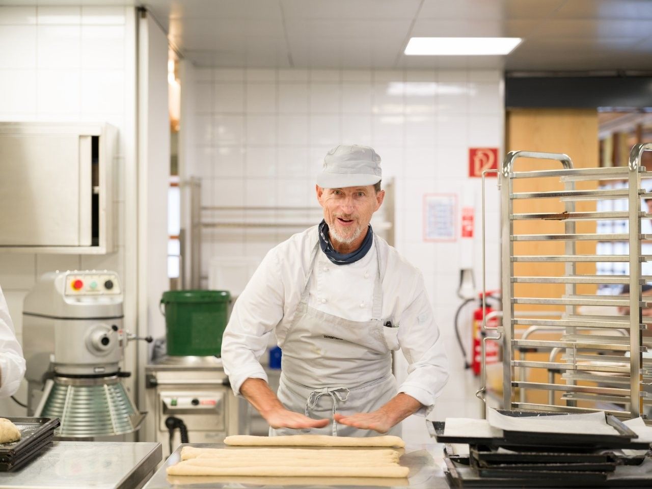 800 Essen werden täglich zubereitet.
