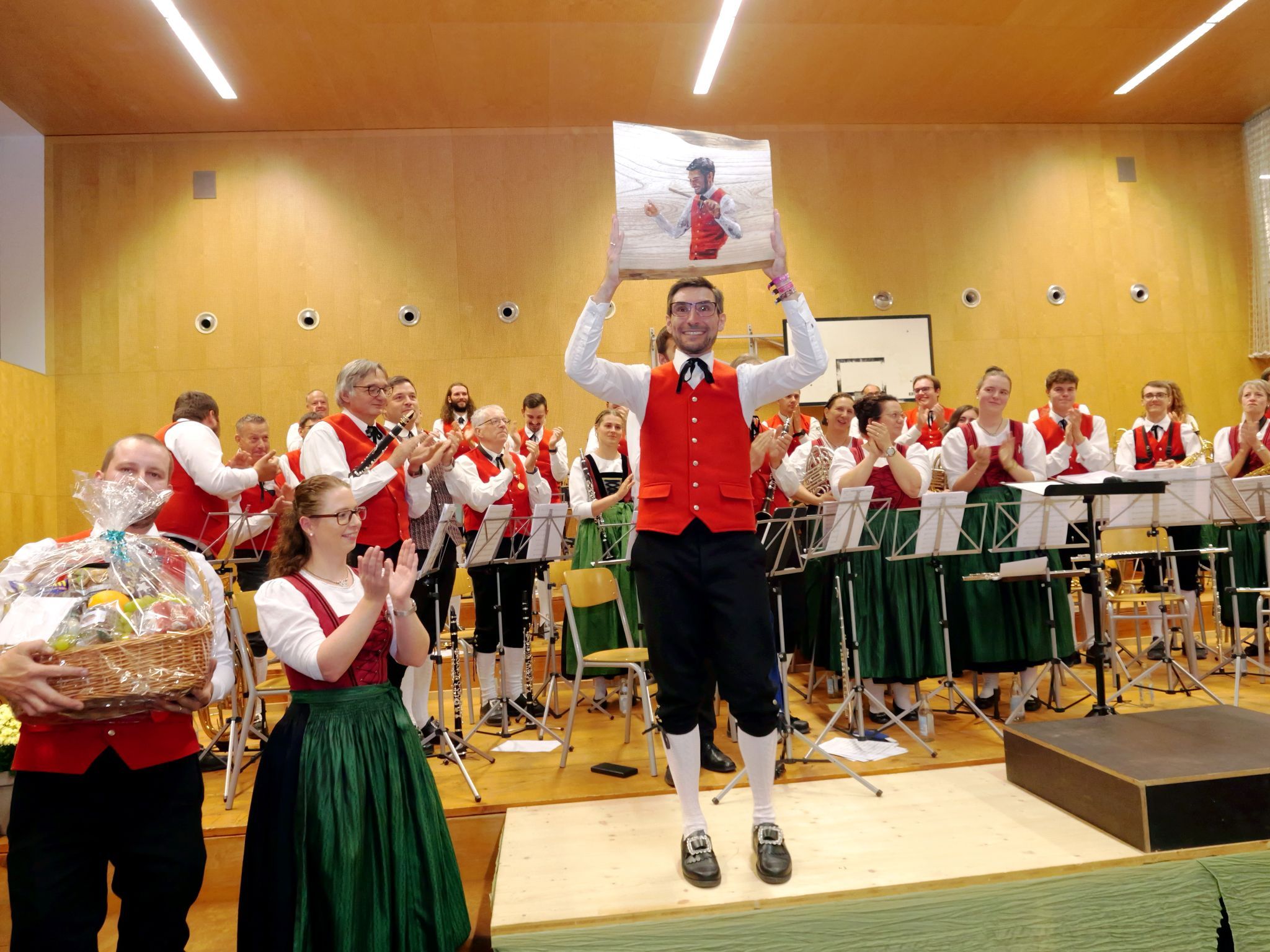 Klangvoller Abschied – Standing Ovations gab es noch einmal für Michael Schmid.