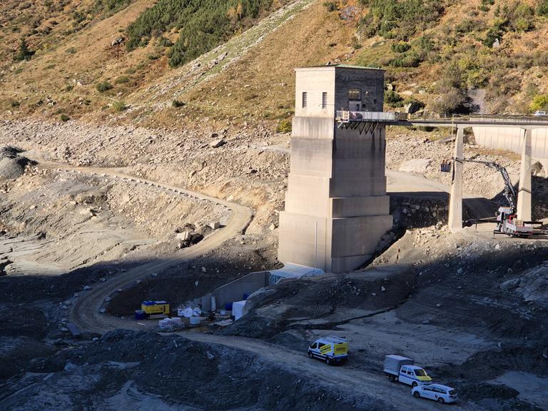 Großbaustelle auf 1700 Metern: Darum gleicht der Vermuntspeicher derzeit einer Mondlandschaft