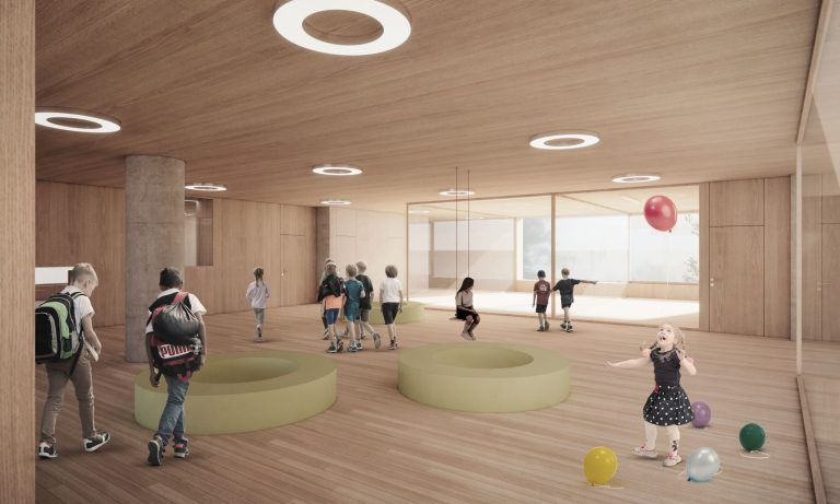 Erweiterungsbau für die Volksschule Tosters