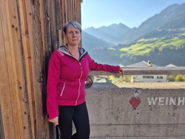 Gasthaus Falva, Pächterin Elsbeth Schneider, Neueröffnung, Großes Walsertal