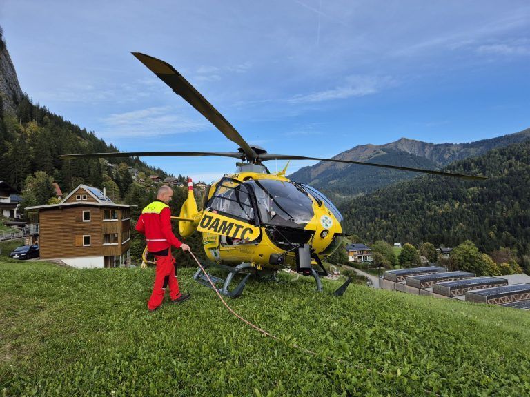 Unterwegs mit den Flugrettern: Wenn jede Minute zählt