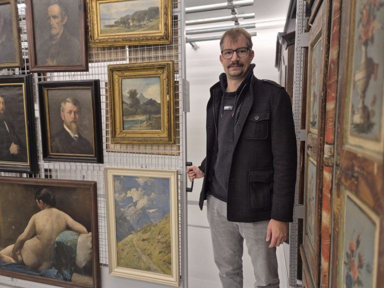 Museumsdepot mit Archivar Stefan Stachniß