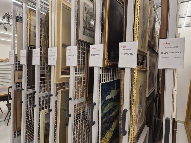 Museumsdepot mit Archivar Stefan Stachniß