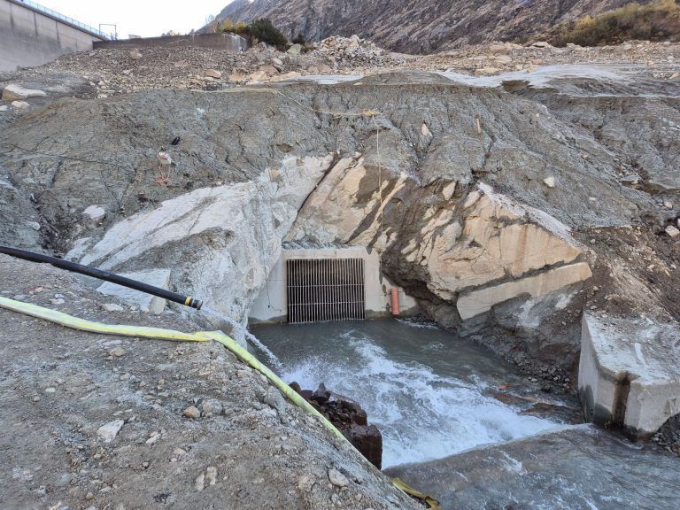 Großbaustelle auf 1700 Metern: Darum gleicht der Vermuntspeicher derzeit einer Mondlandschaft