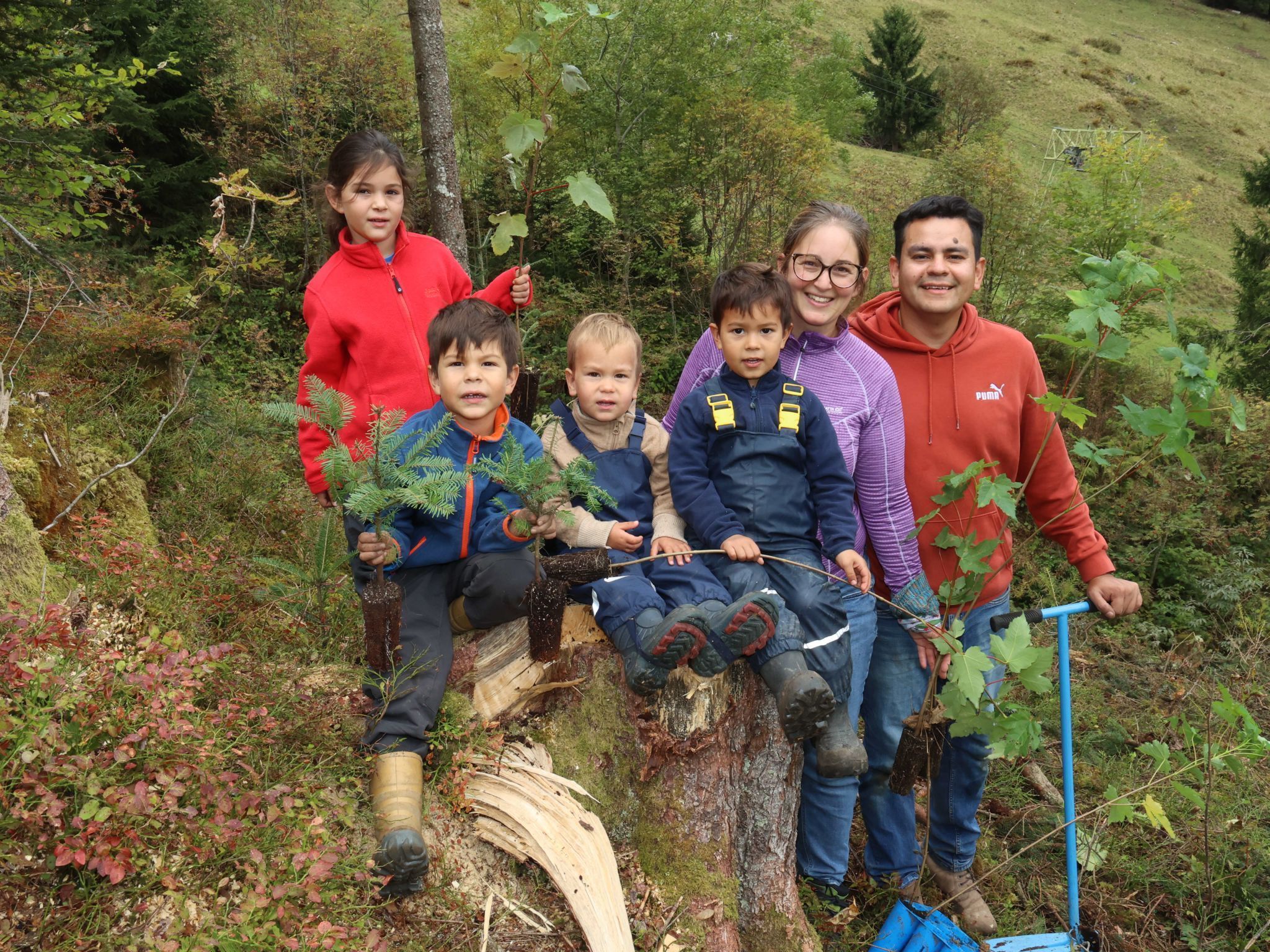 Familie Reys-Feurstein.