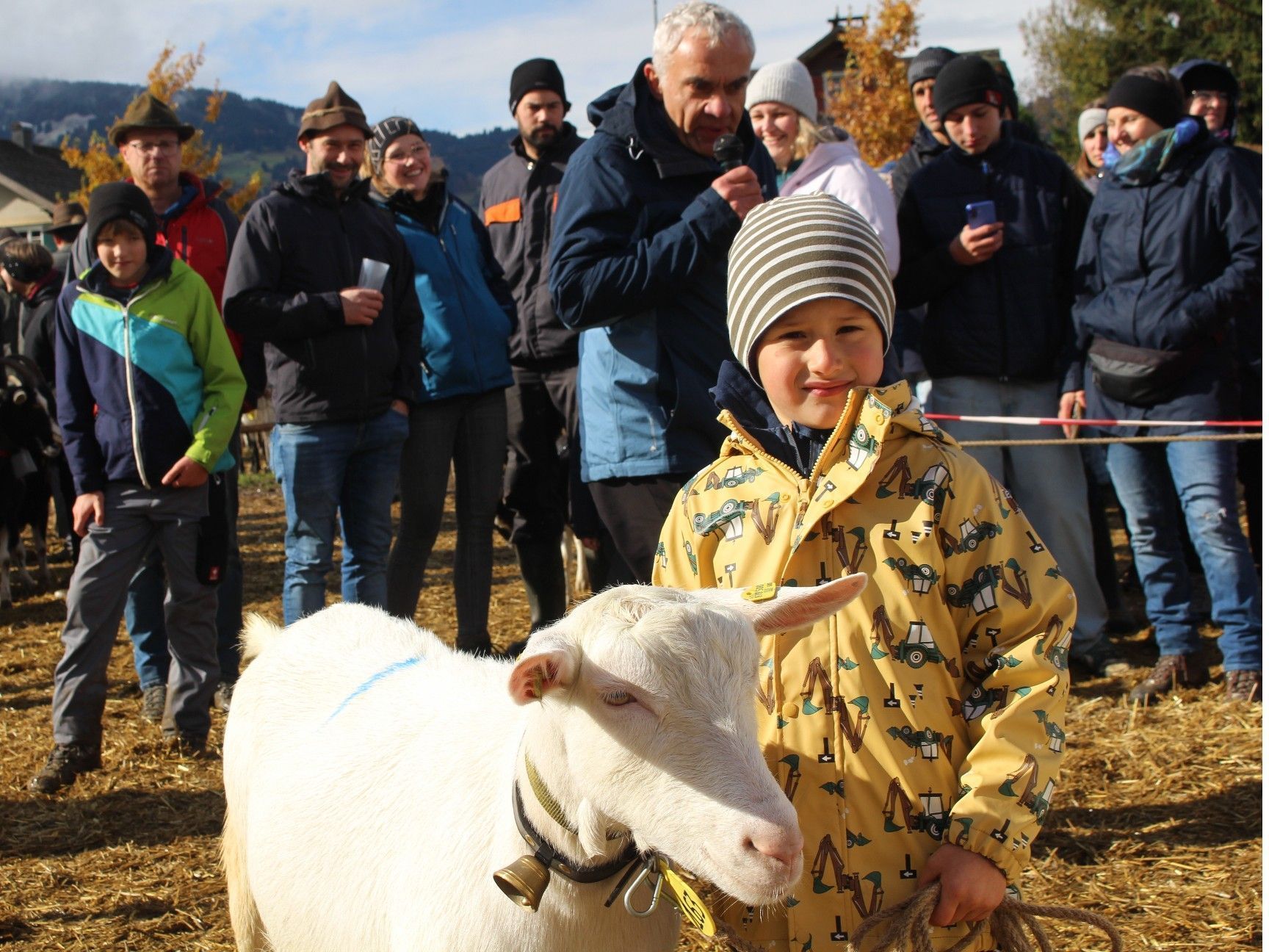 Für die Kleinsten ist der Auftritt beim Goaßamat ein unvergessliches Erlebnis.