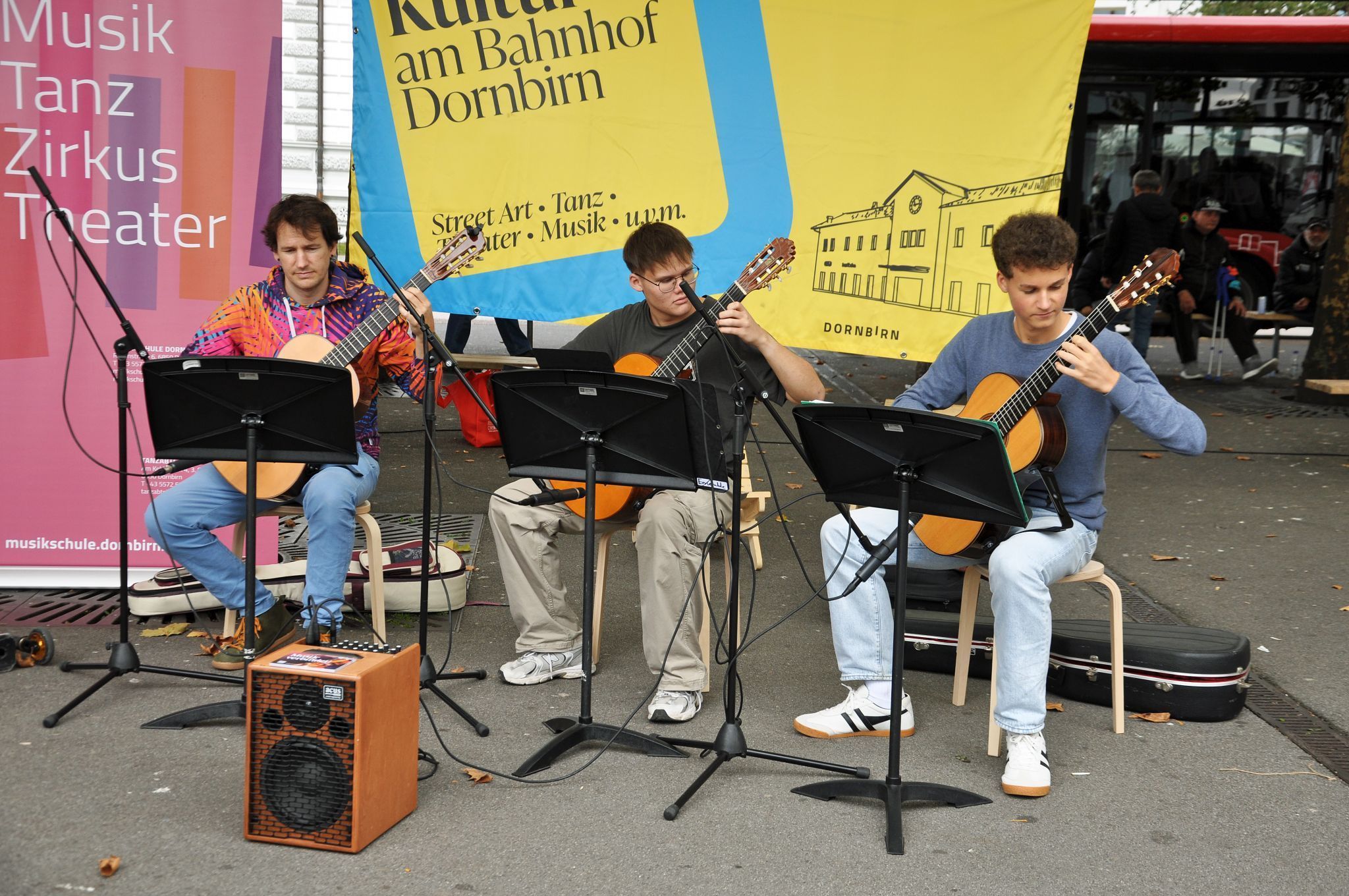 Schüler der Musikschule Dornbirn sorgten für die musikalische Umrahmung.