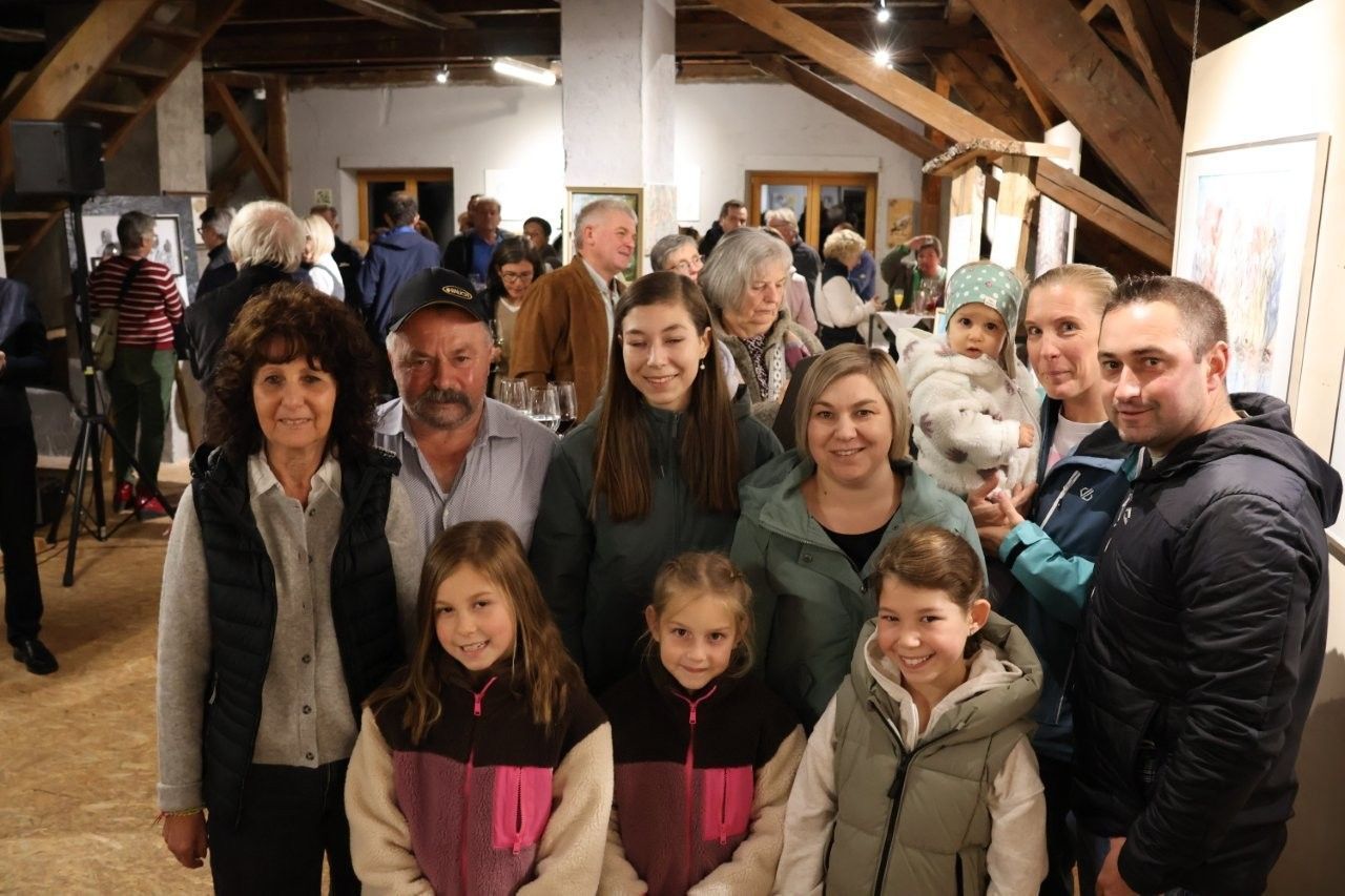 Karin und Adam Keckeis mit ihrer Familie.