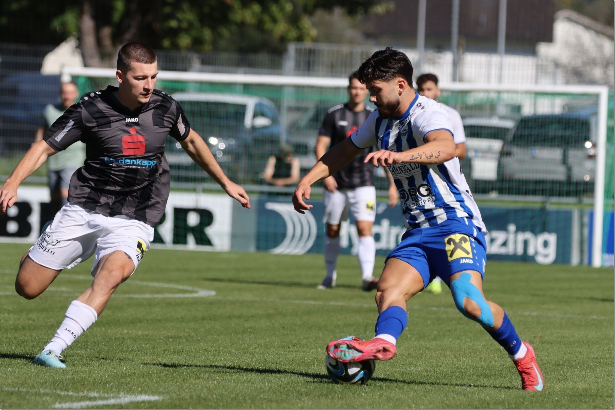 Tugay Uslu (r.) freut sich auf das Wiedersehen gegen seinen Exklub Ludesch.KNOBEL