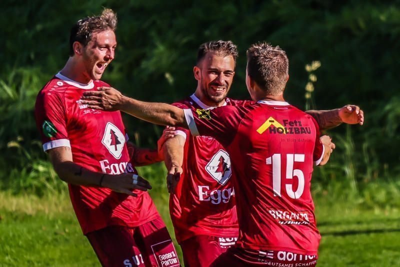 El Clasico im Bizauer Bergstadion.STEURER