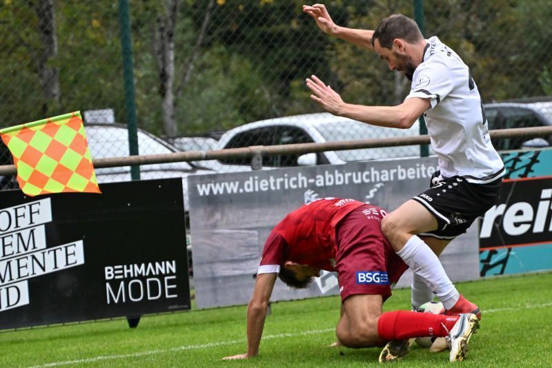 Lukas Schatzmann spielte auf der rechten Verteidigerposition gut. 
