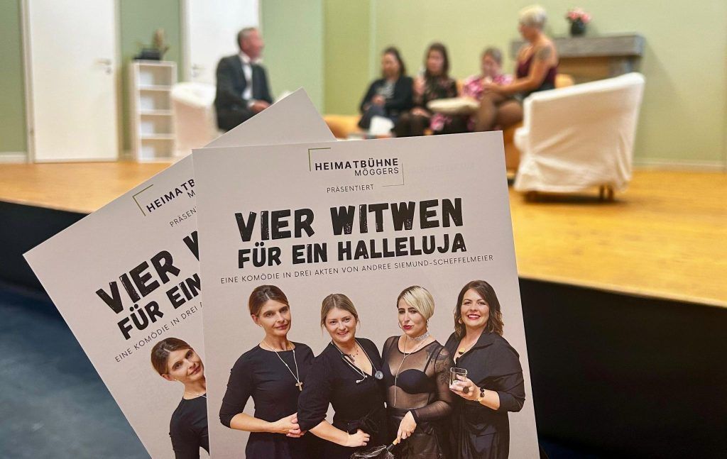 „Vier Witwen für ein Halleluja“ auf der Heimatbühne Möggers