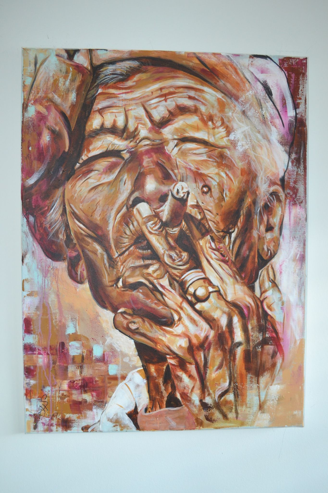 Bild gemalt von Sonja Hagelkreuz. (Bildergalerie)