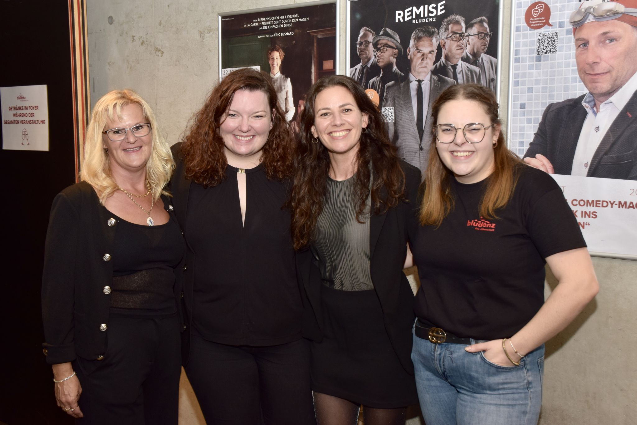 Katarina Reutz, Athina Gabriel, Daniela Beck und Elena Latzer trugen zum Gelingen des Abends bei.
