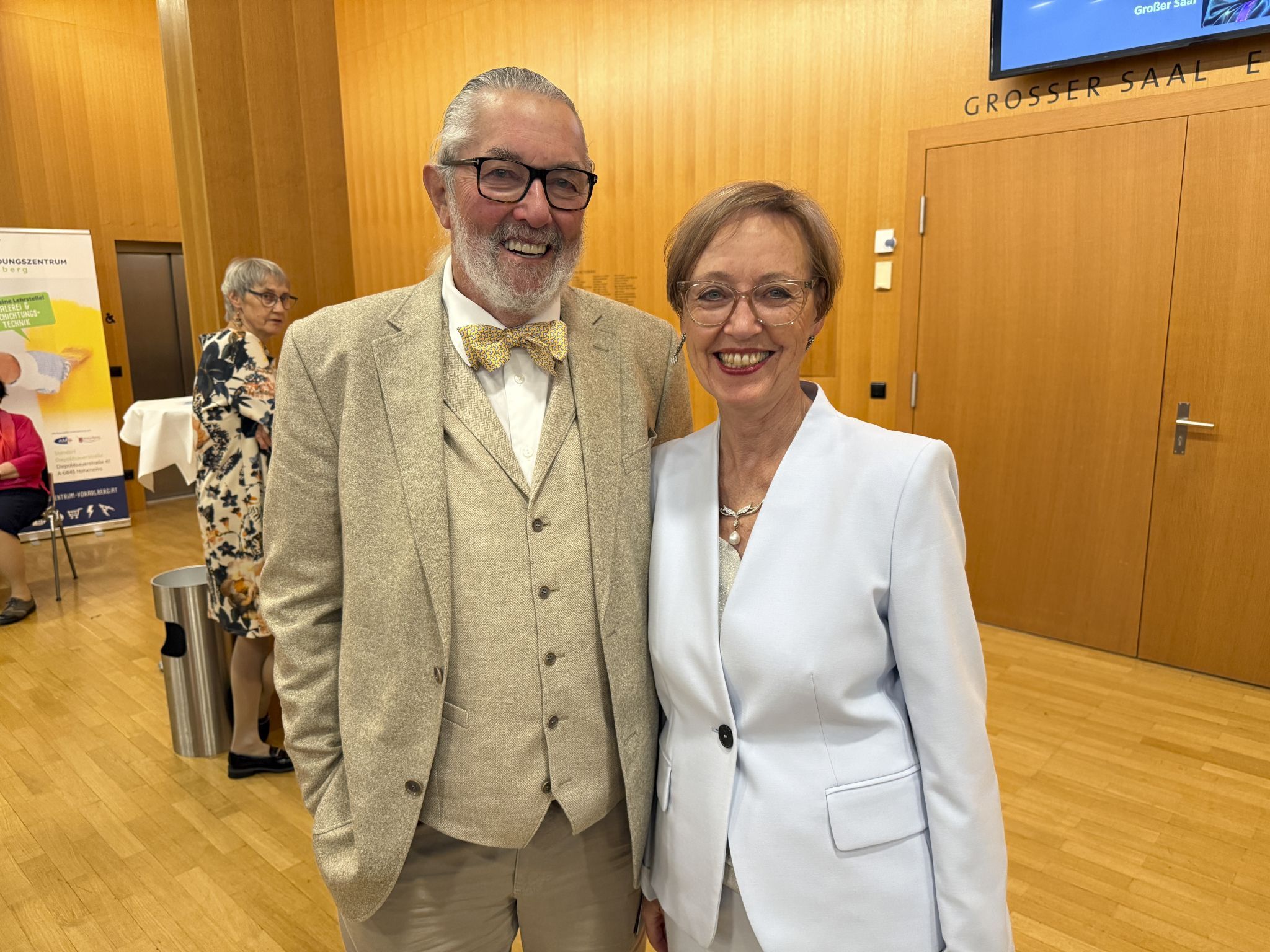 Klassik-Kenner Peter Stemberger und Cornelia Hoffecker