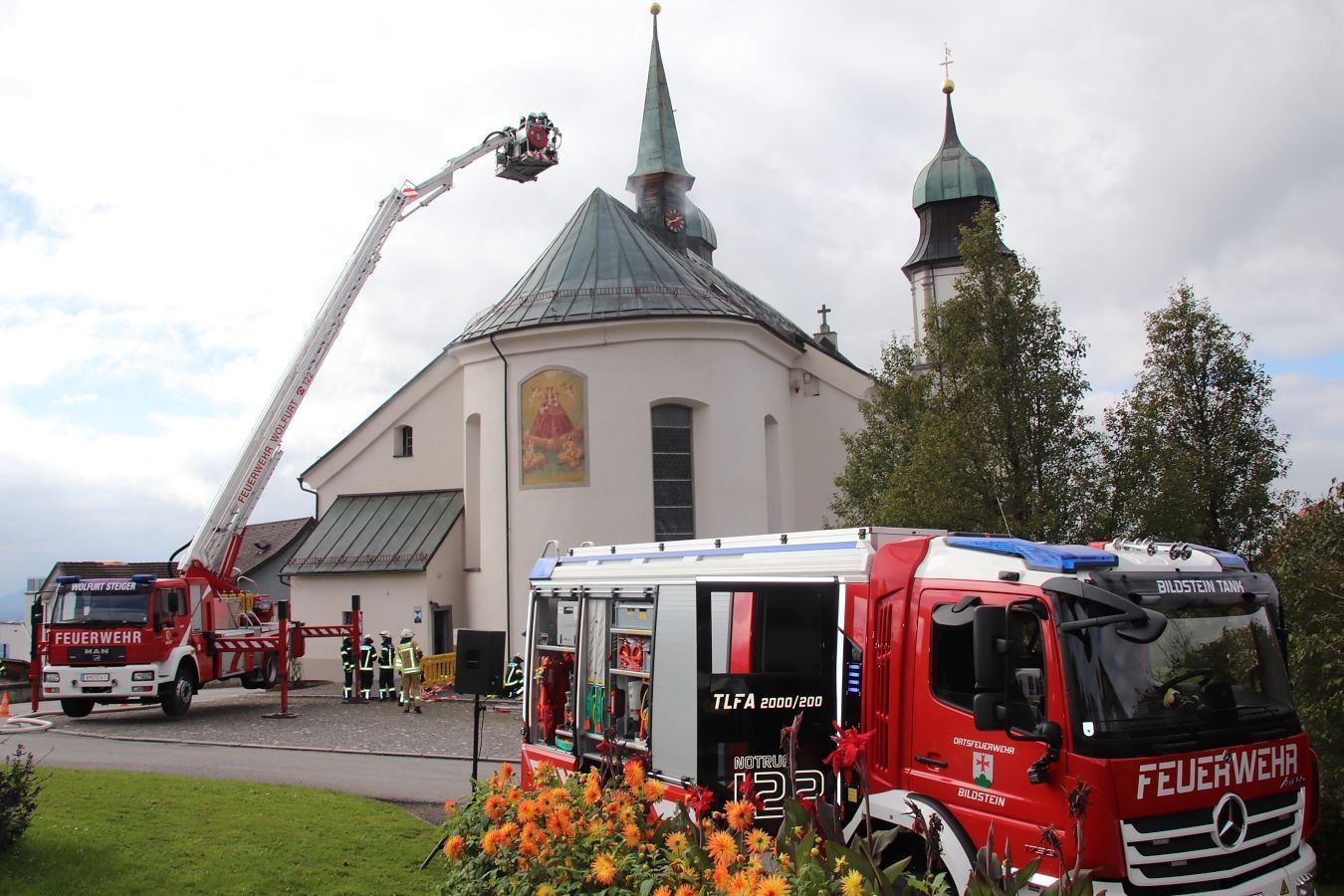Die OF Bildstein übte für den Ernstfall.