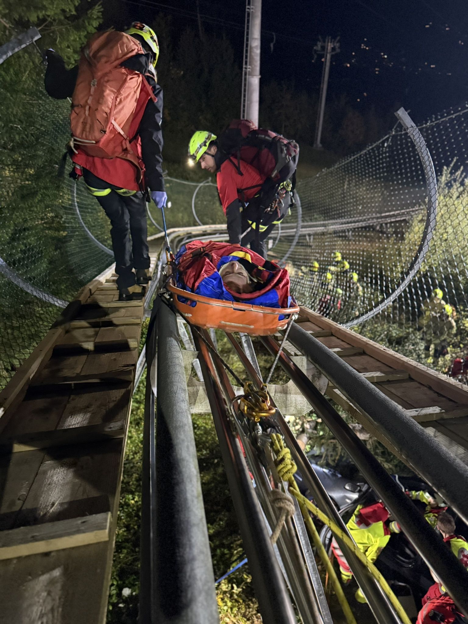 Großübung in Vandans (Bildergalerie)