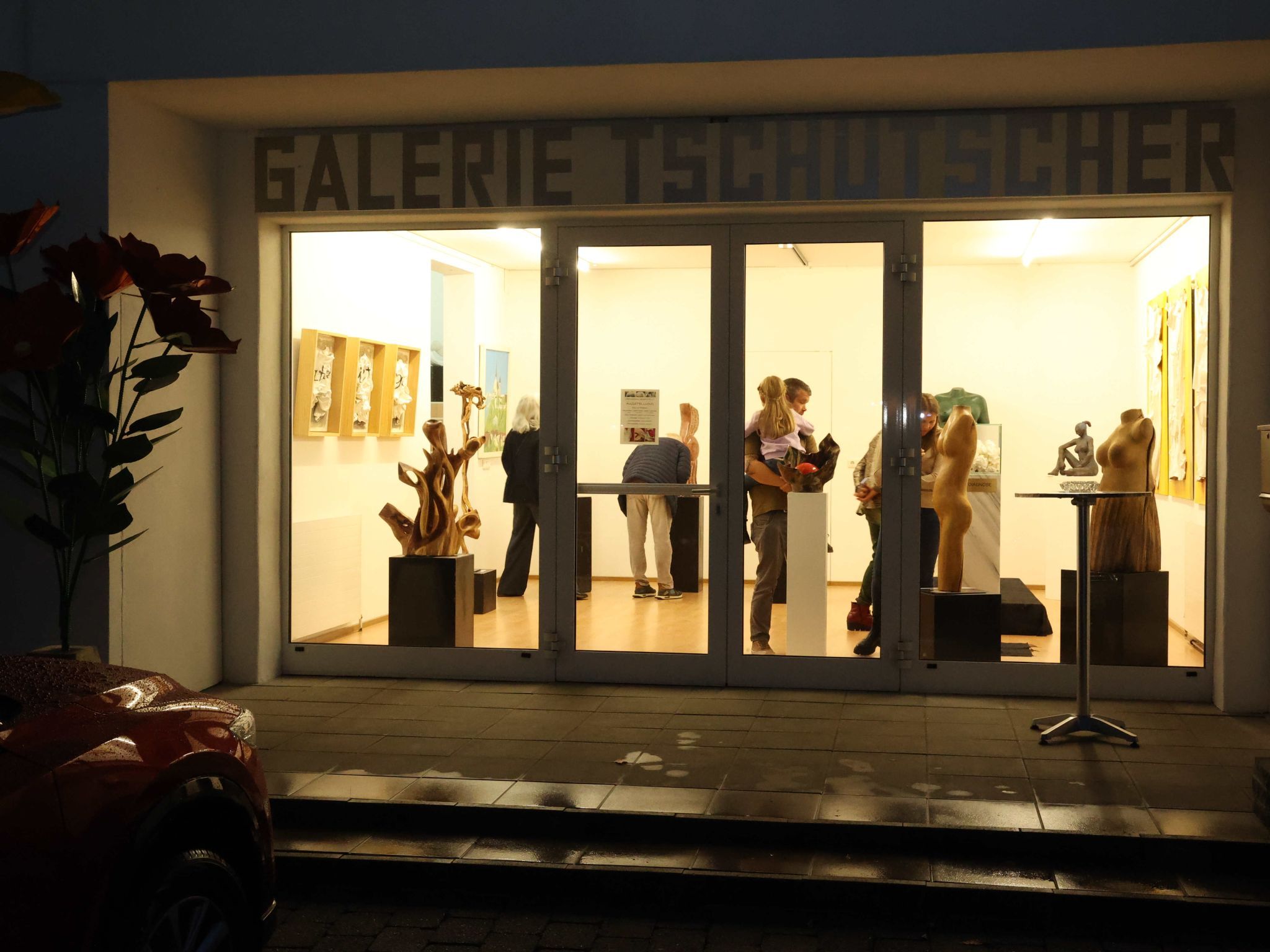 Aussenansicht der Galerie.