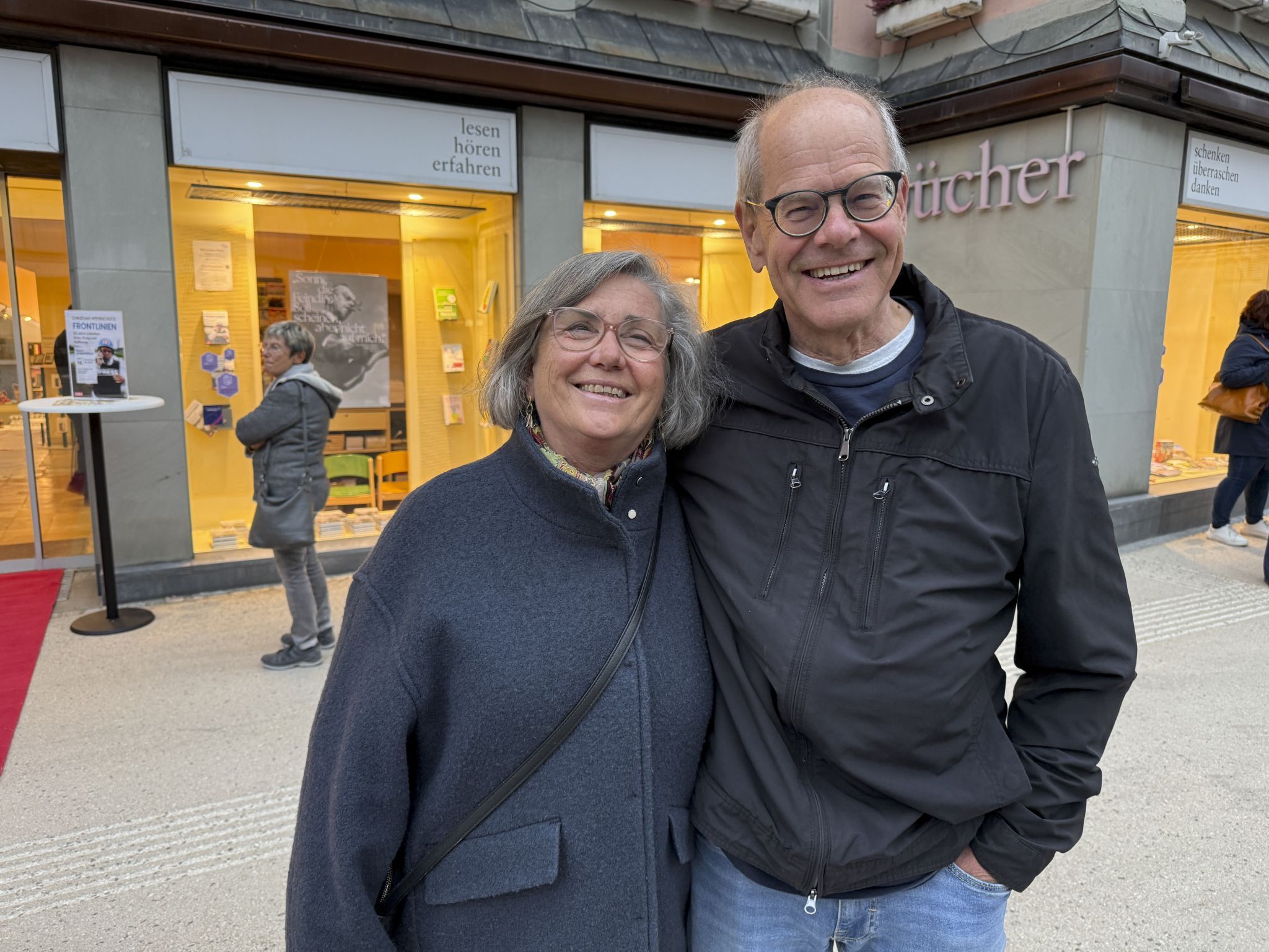 Michaela und Wolfgang Schobel waren unter den Zuhörern