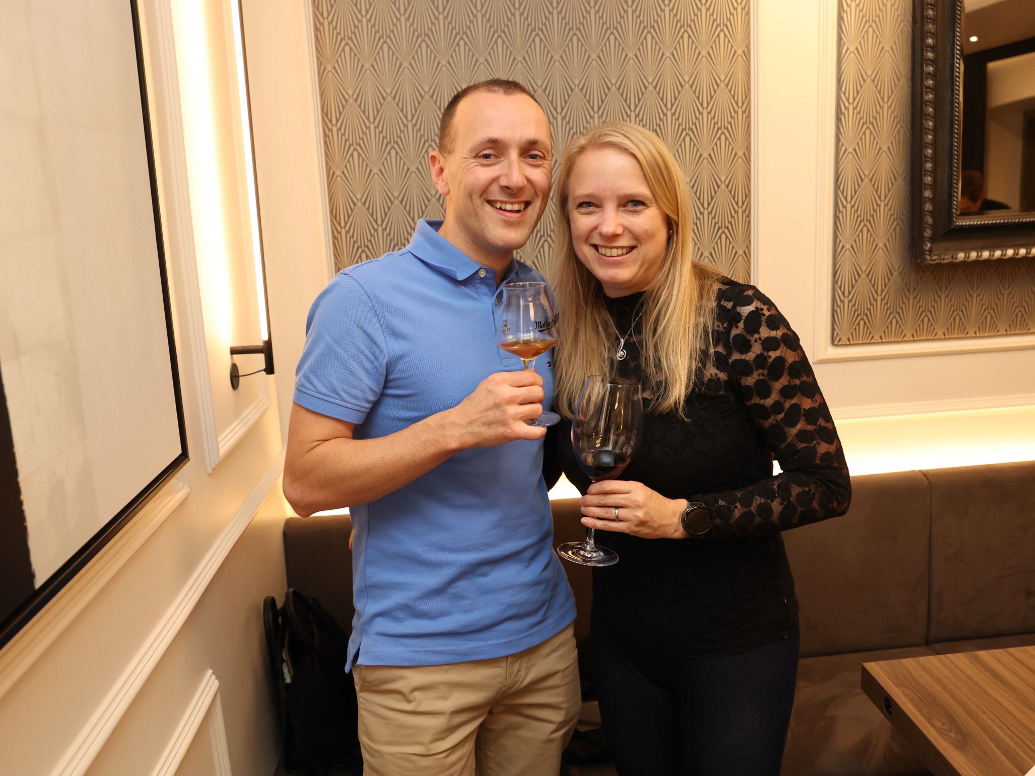 Teilnehmerduo Philipp und Melanie.