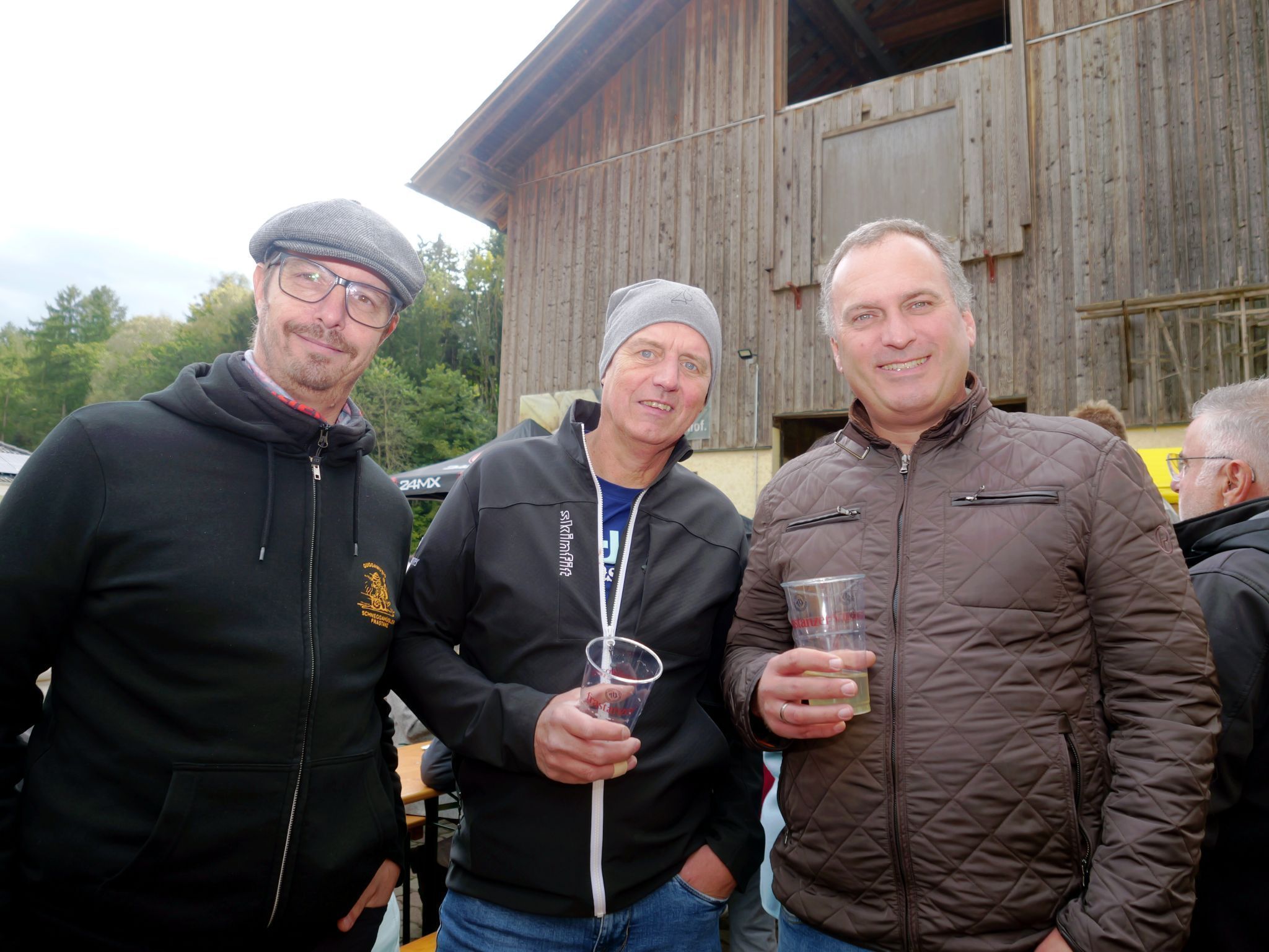 Martin Bertsch, Wolfram Müller und Martin Madlener.