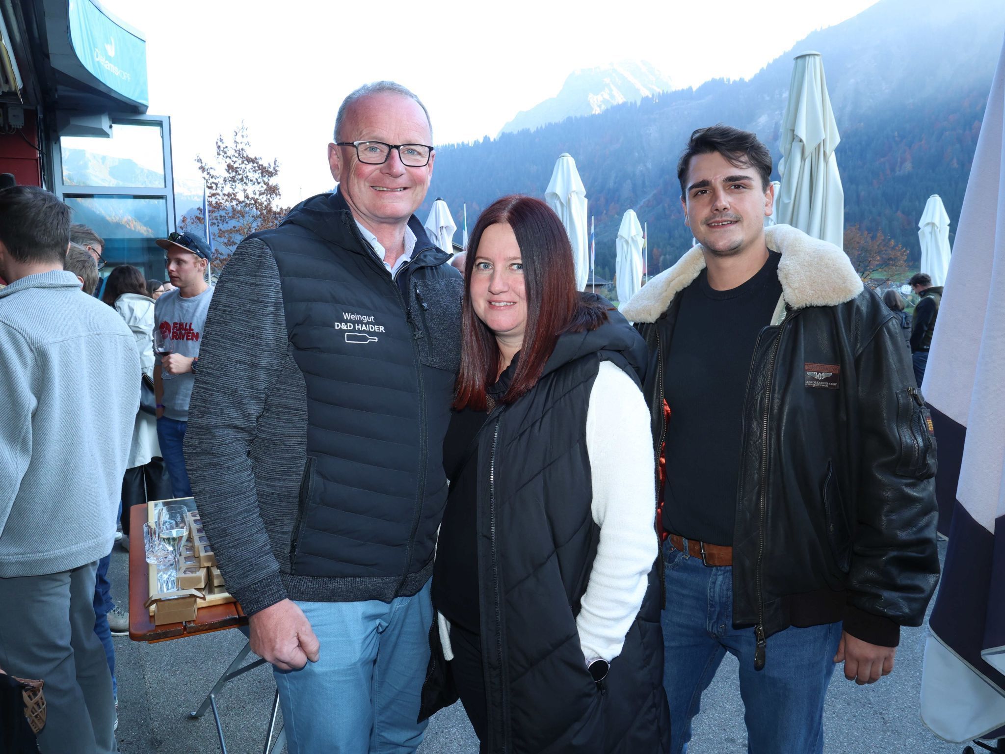 Winzertrio Dietmar und Danijela Haider, Samuel Triebaumer.