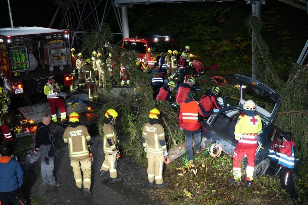Wenn jede Minute zählt: Großeinsatzübung am Golm