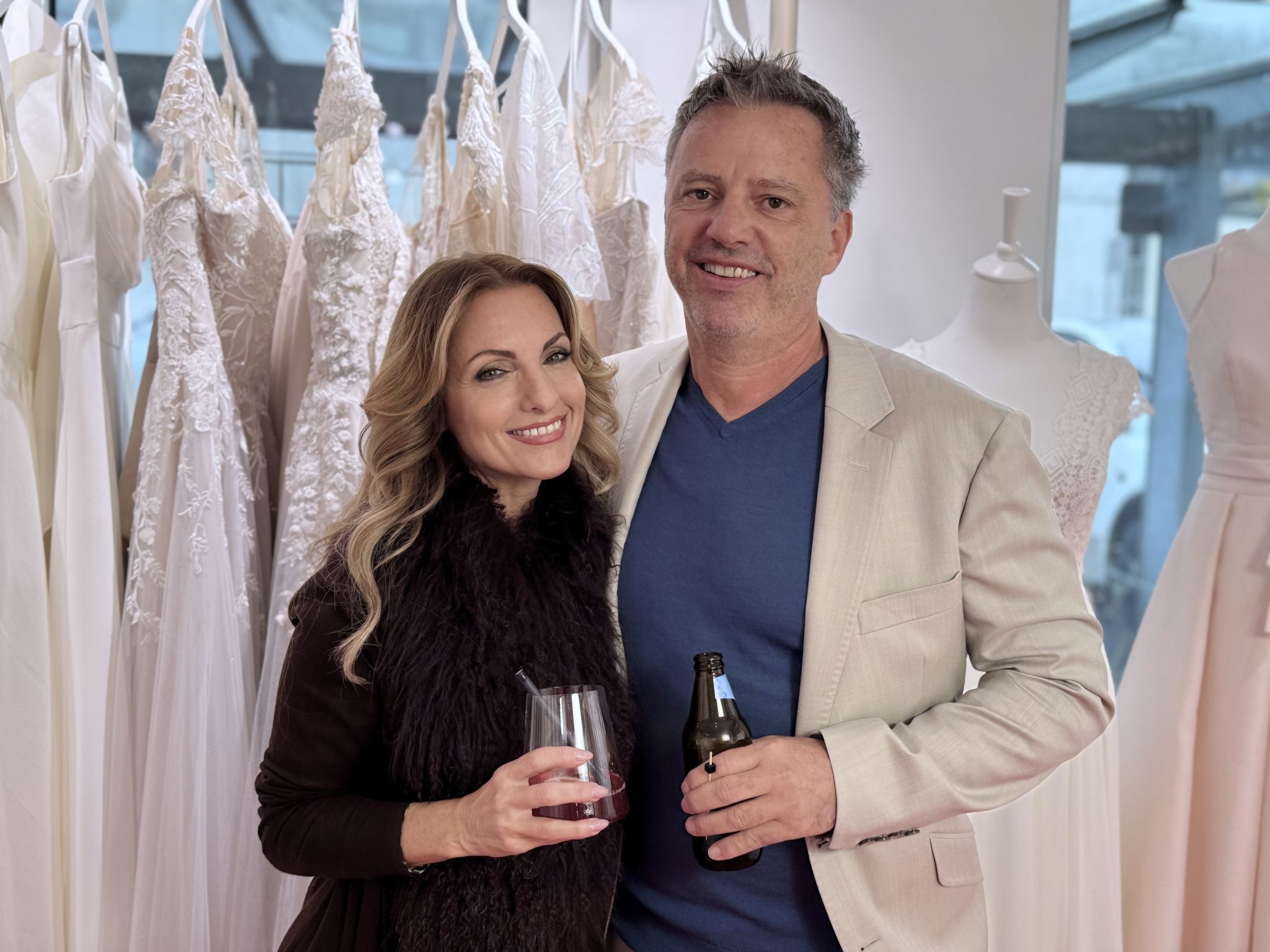 Diana Schuster (style4you) mit Martin Rhomberg (Kplus Software).