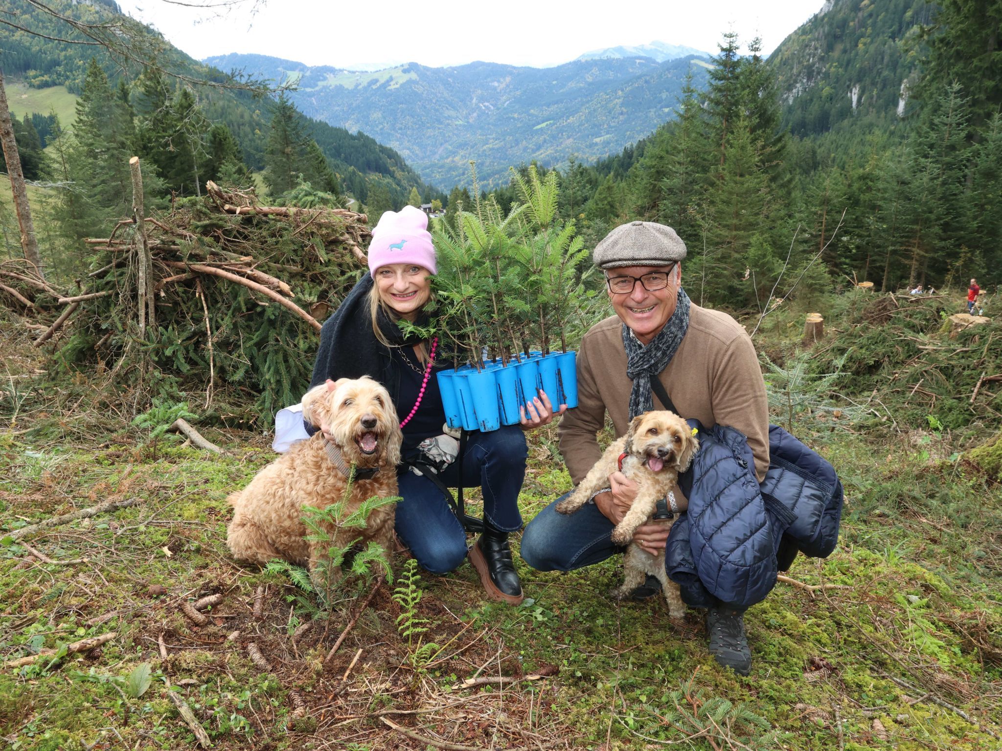 Karin Weinhandl und Sieghard Köberle mit 
