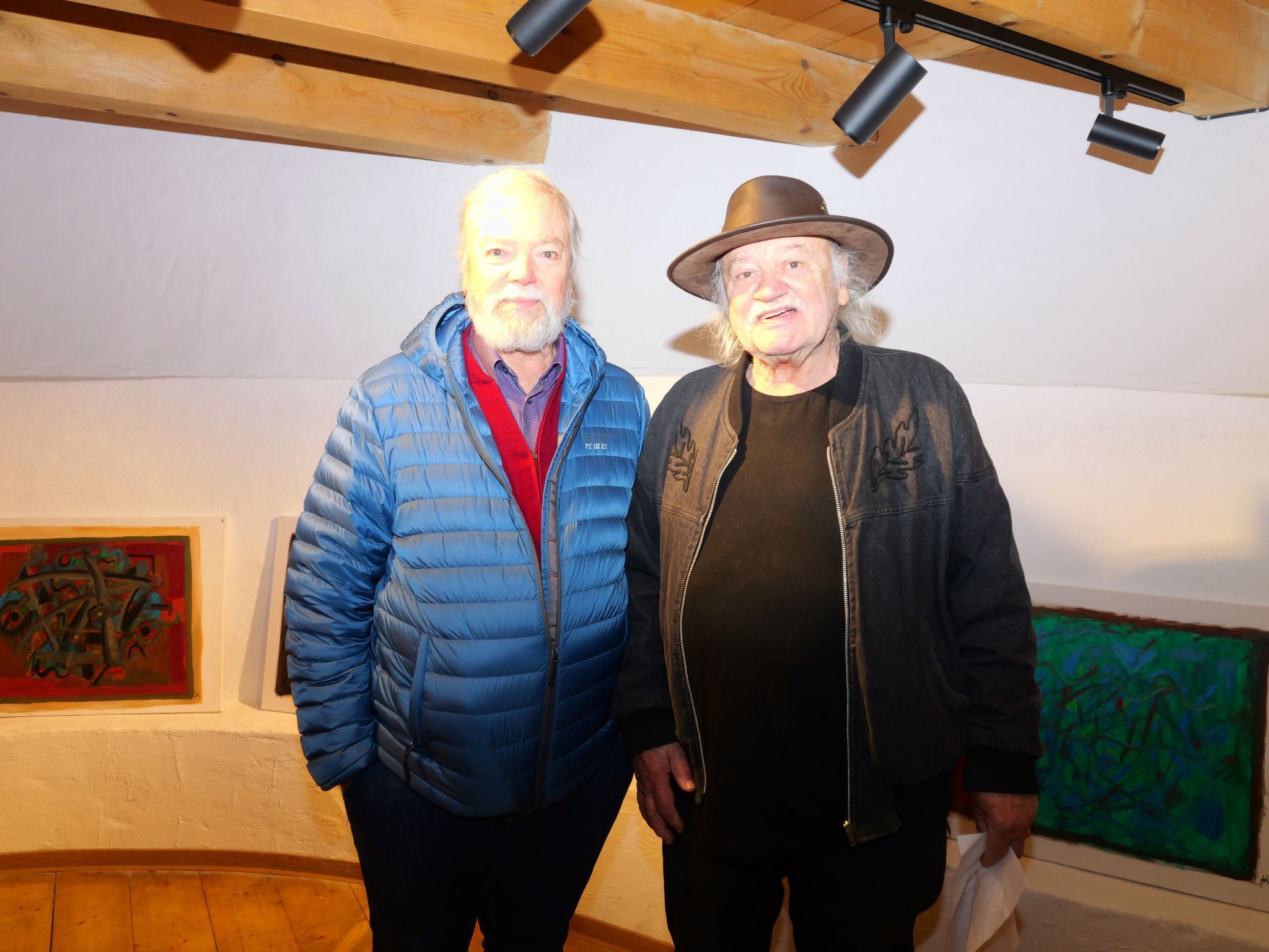 Professor Manfred Getzner und Friedrich Fels.