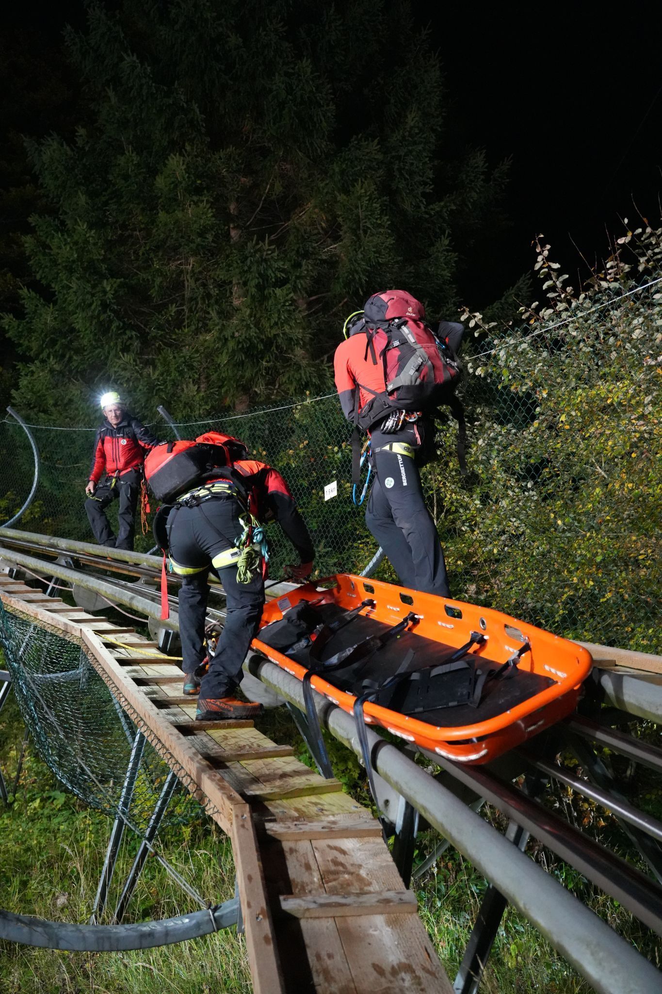 Großübung in Vandans (Bildergalerie)