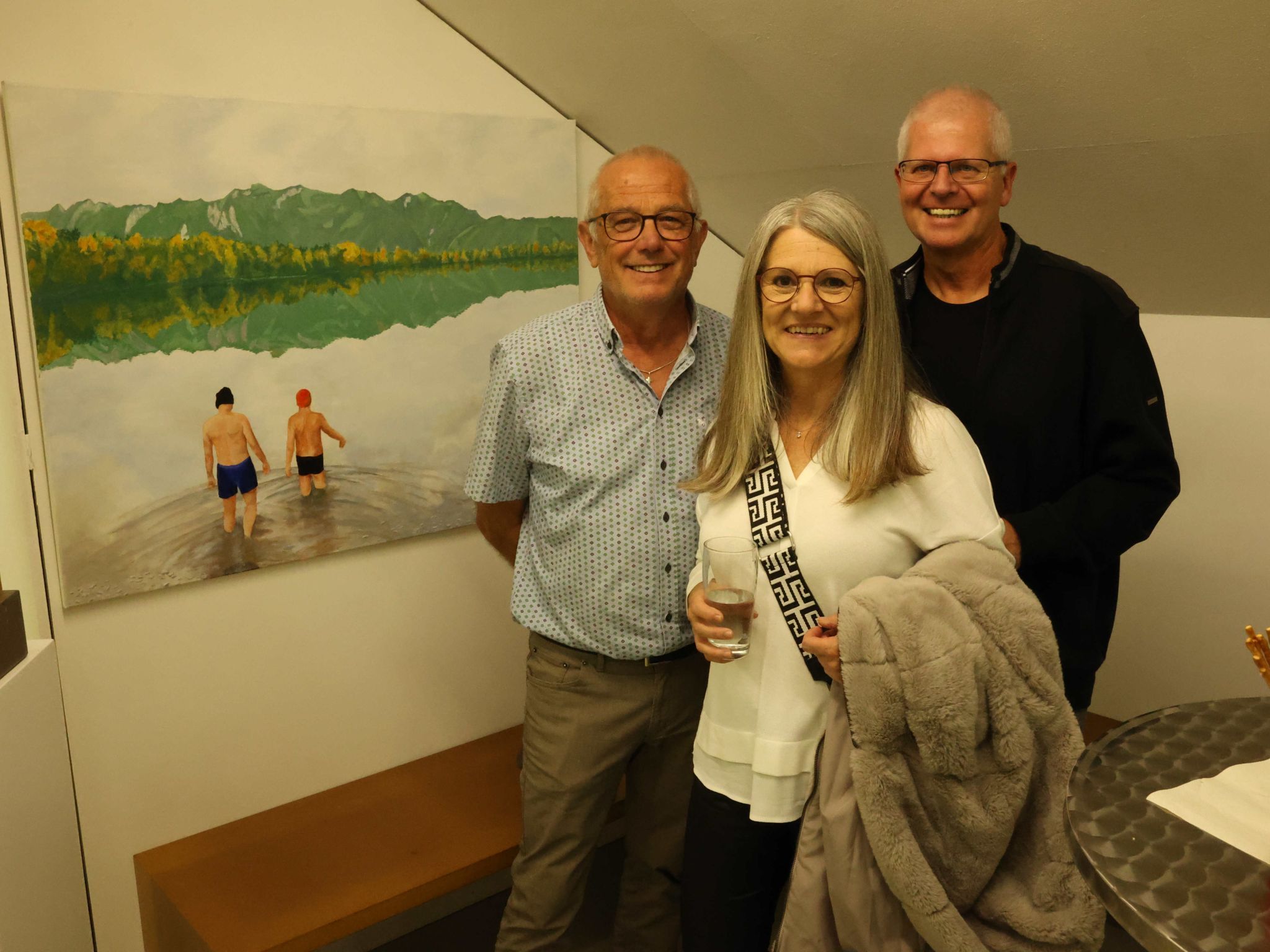 Kurt Nägele, Irene und Wolfgang Kopf.